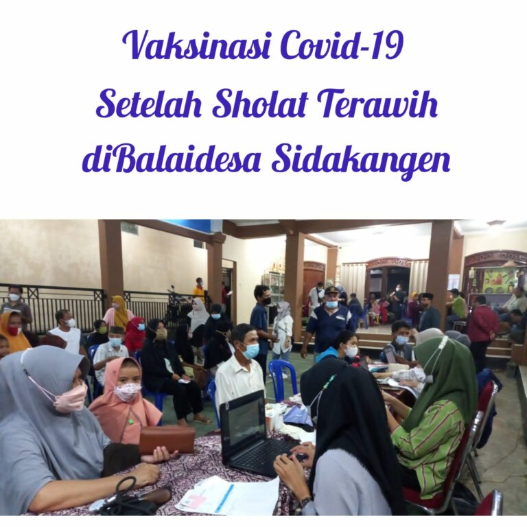 Vaksinasi Covid-19 di Bulan Ramadhan